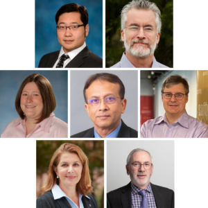 Collage of headshots of MPower Professors.